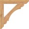 Ekena Millwork Olympic Slat Smooth Bracket, Western Red Cedar, 3 1/2"W x 28"D x 28"H BKT04X28X28OLY06SWR - alternate 3